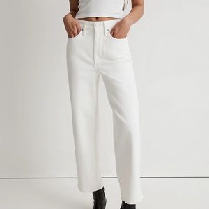 🤍 Slim Crop White Madewell Jeans 🤍